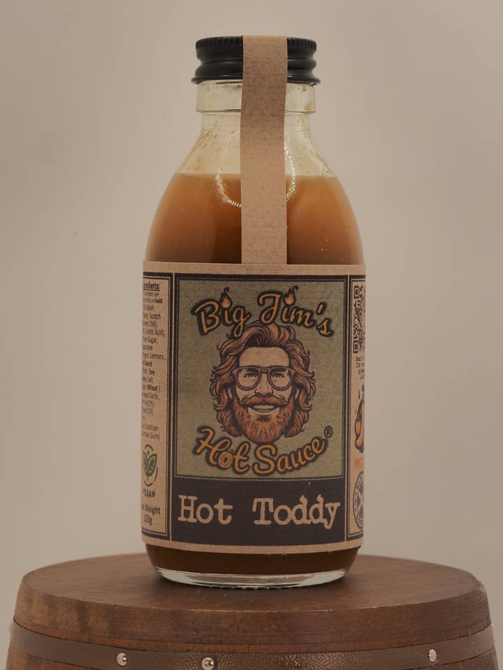 Hot Toddy Hot Sauce (150g) for wholesale by Big Jim's Hot Sauce