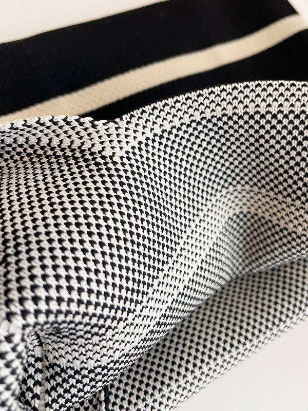 Sheer Trend - Vendita all'ingrosso Borsa tote - Donna - Borse a righe a contrasto di colore urbane7