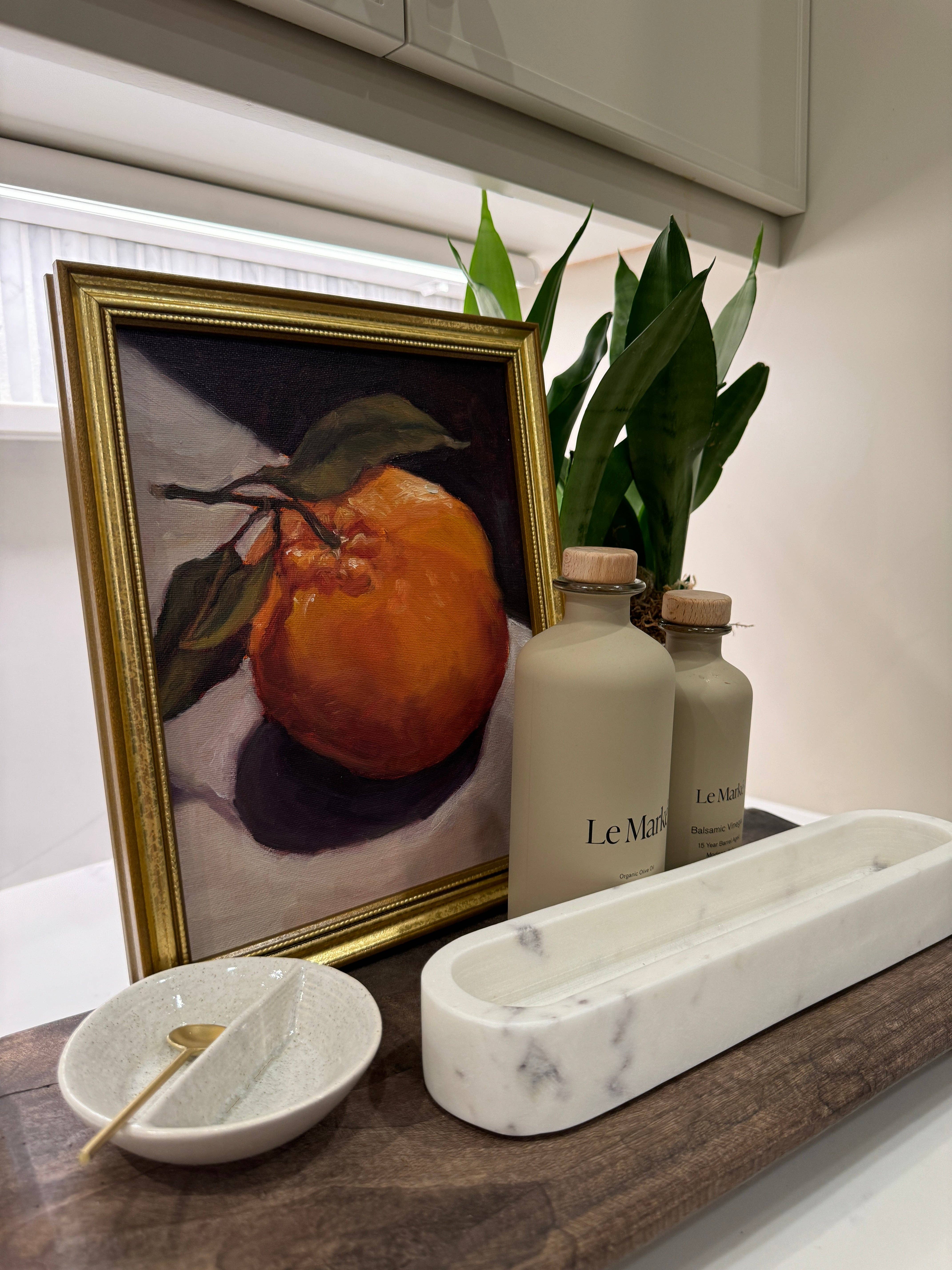 Katie Jo Art - Wholesale Art Print - "Single Orange" Print3