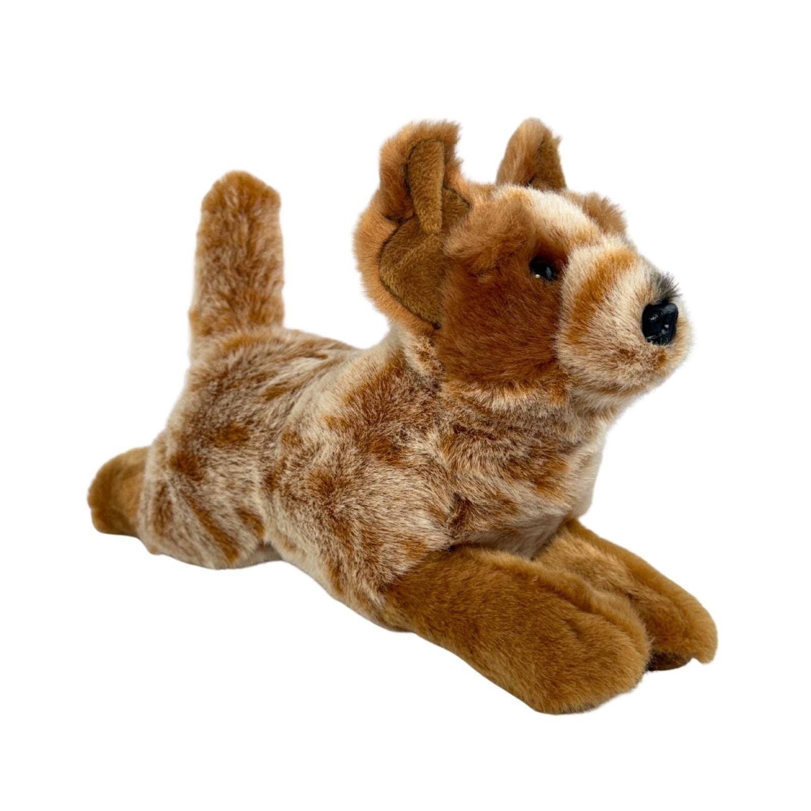 Bocchetta Plush Toys – Peluche - Cão por atacado – Flame - Cão de Gado - 28cm mole, Vermelho2