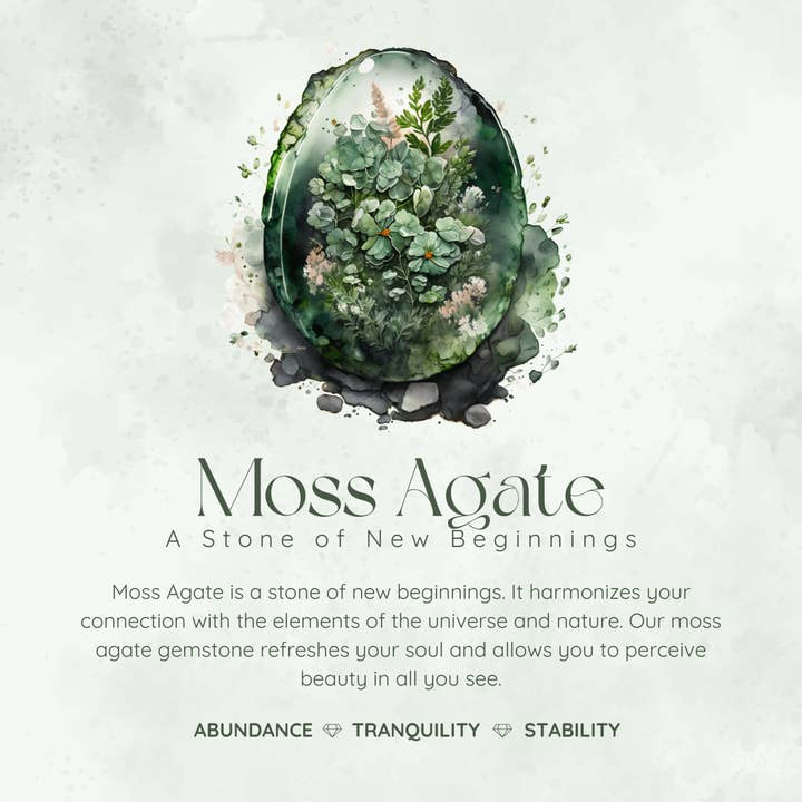 Azura Jewelry - Wholesale Dangle Earrings - Trellis Moss Agate Earrings