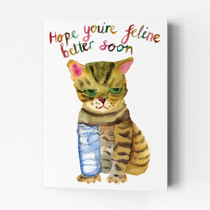 Cartão de Melhoras - C0040 por atacado de Rosie Webb illustrations