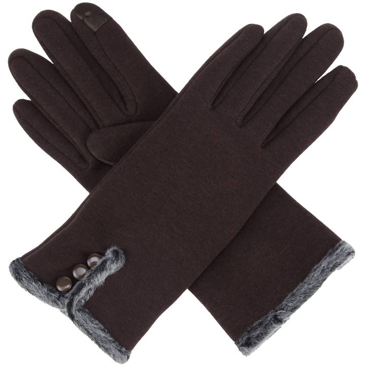 Jasper Trading LLC - Wholesale Gloves - Women's - JG767 - One Dozen Ladies Fleece Texting Gloves (555)3