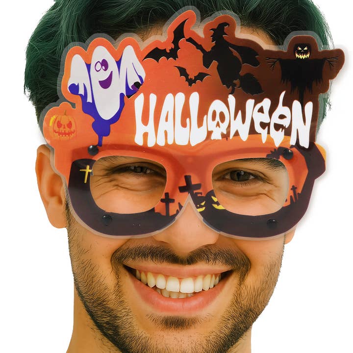 ASSORTED Halloween Clear Party Favor Glasses for wholesale on Faire1