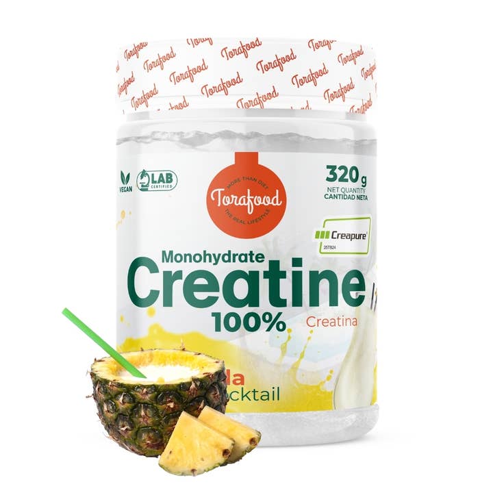 CREATINA CREAPURE 320G SABOR PIÑA COLADA - TORAFOOD para venta al por mayor de Torafood