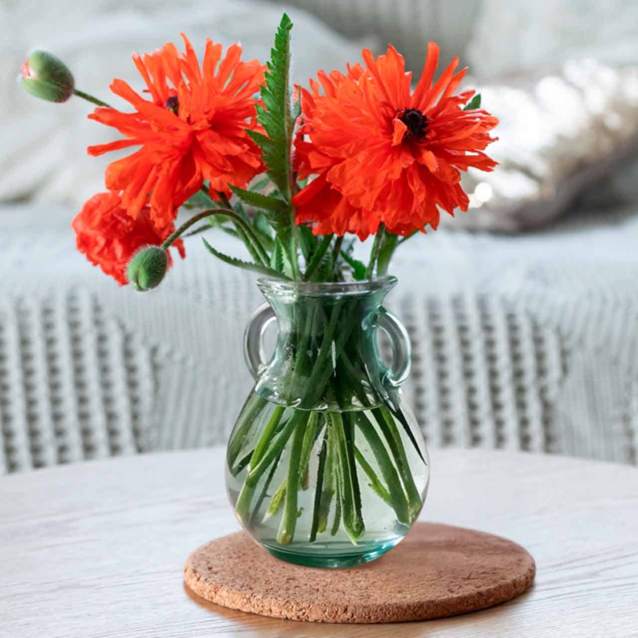 Couronne Co. - Wholesale Vase - 6 1/4" Small French Country Glass Vase2