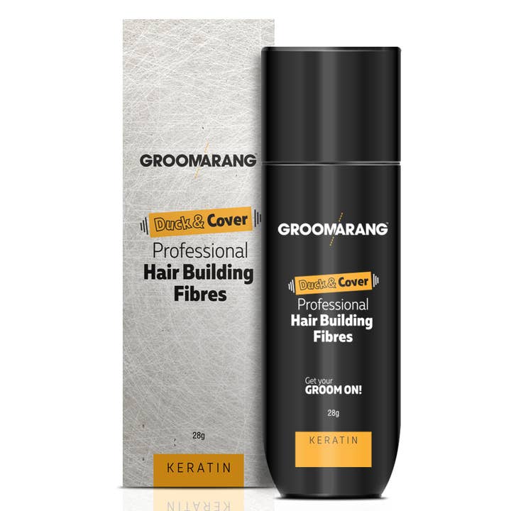 Groomarang Duck & Cover Professional Keratin Hair Building Fibres 28g for wholesale by My Wholesale Warehouse