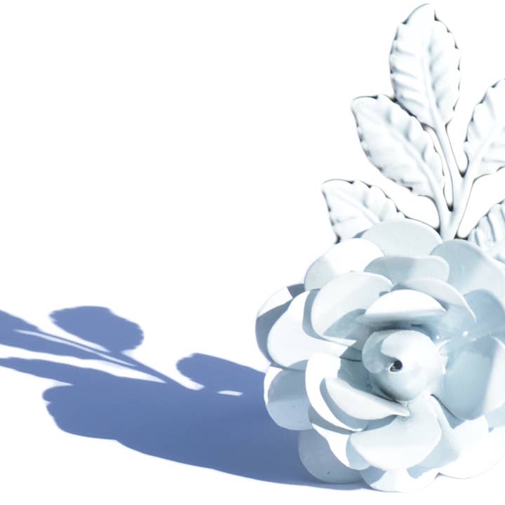 Vibhsa - Wholesale Napkin ring - Napkin Rings Set of 4 Dining Decor- White Rose3