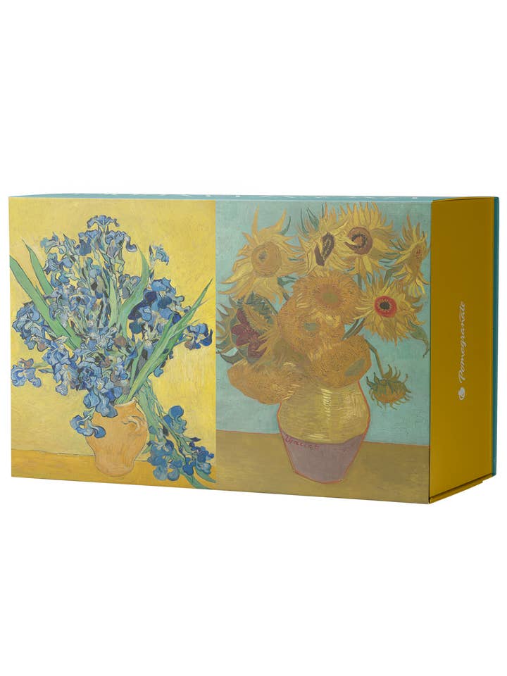 Vincent van Gogh 120-Piece Double-Sided Jigsaw Puzzle Set for wholesale by Pomegranate