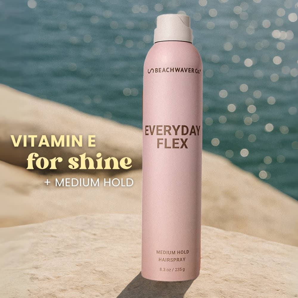 The Beachwaver Co. - Wholesale Hair Spray - Everyday Flex Medium Hold Hairspray1