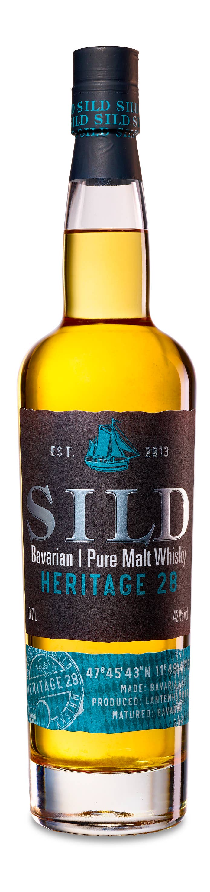 Sild Whisky - Vente Whisky - SILD Bavarian Pure Malt Whisky HERITAGE 28 42% 0,7ltr.1