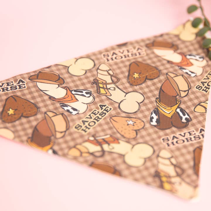 Pañuelo para perro Cowboy Peen para venta al por mayor de Darling Doe Designs