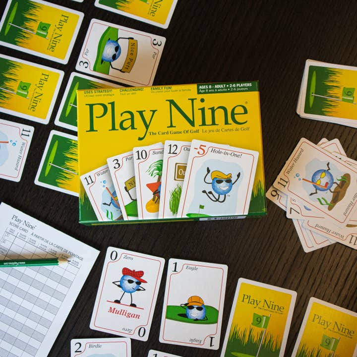 Continuum Games - Wholesale Card Game - Play Nine - Strategic Golf Card Game