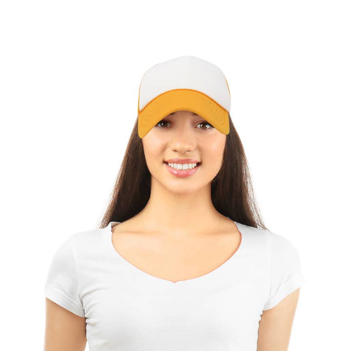 Dalix - Venta al por mayor Gorra trucker - Unisex - DALIX Trucker - Gorra de dos tonos con correa ajustable25