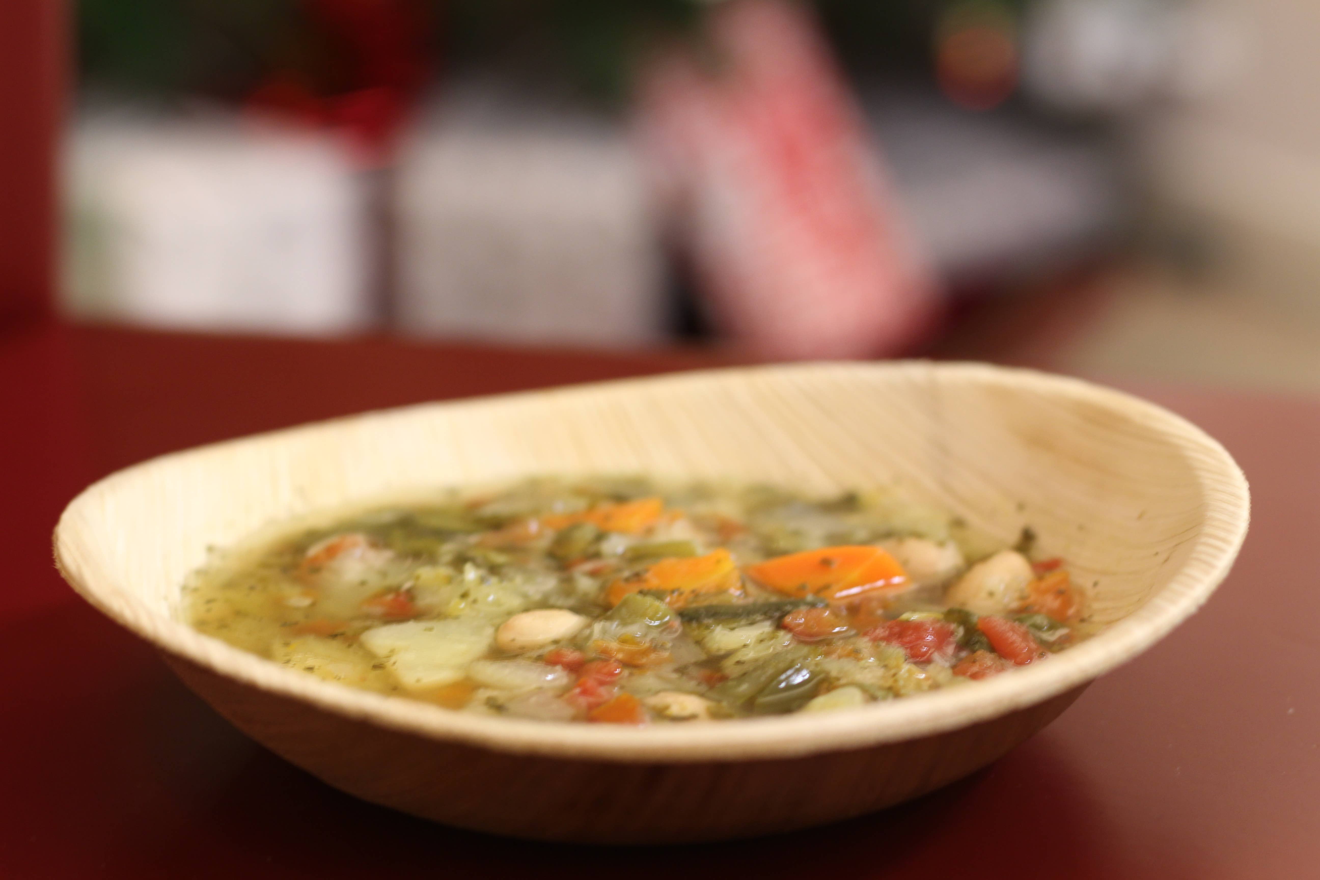 GNB S.r.l. (BioChic) - Wholesale Disposable Plate - Compostable disposable palm leaf plate Fondo 18cm4