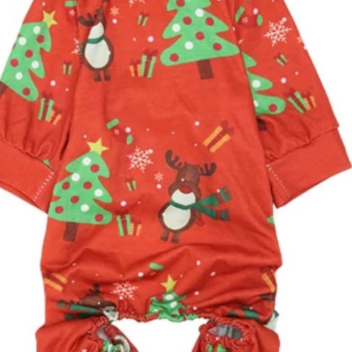 Sassy Pup LLC – wholesale Pet pyjamas – Dog – Christmas Dog Pajamas for small dogs