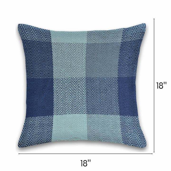 Fabstyles - Wholesale Throw Pillow Cover - Fabstyles Herringbone Check Cotton Pillow Cover6