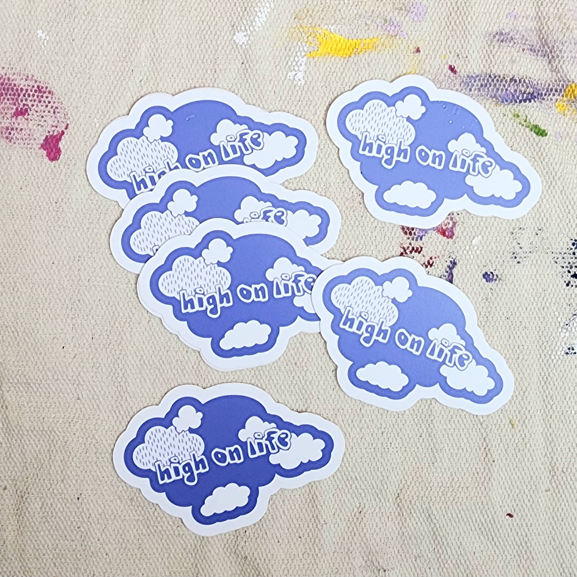 Hardworking Stoner - Vendita all'ingrosso Adesivo - High On Life - adesivo in vinile4