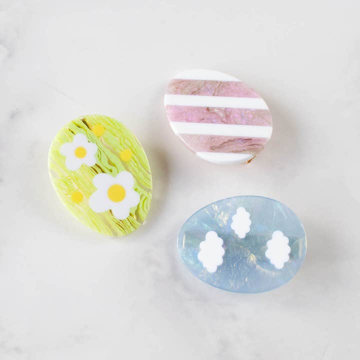 Tiepology - Wholesale Hair Pin - Eco Happy Oval Hair Pin