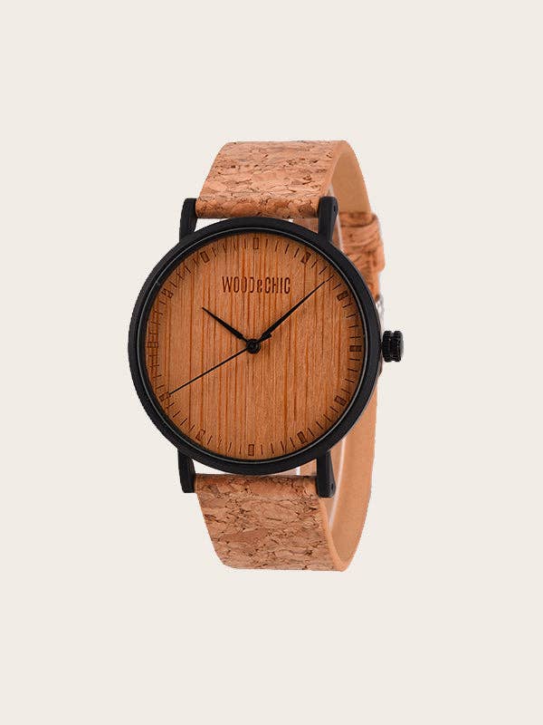 Wood&Chic - Vente Montre – homme - Montre en Bois Homme à Quartz - Caryer3