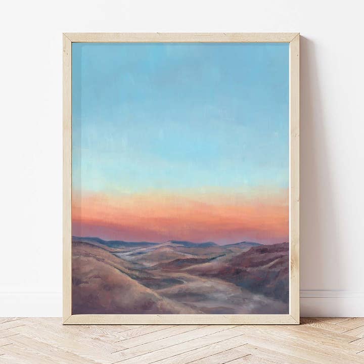 Imprimé Rosy Morning Light pour la vente par Pierce & Paint