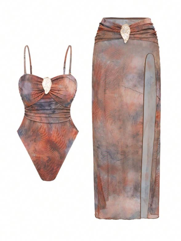 Dark Brown Elara French Entry Lux Niche High End Vacation for wholesale on Faire