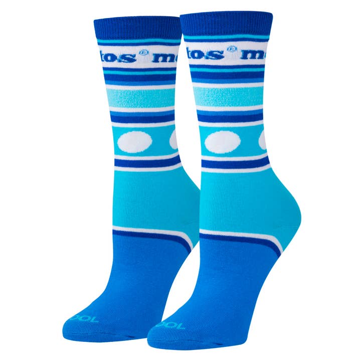 Cool Socks - Wholesale Socks - Women's - Mentos Stripes - Womens Folded Crew4