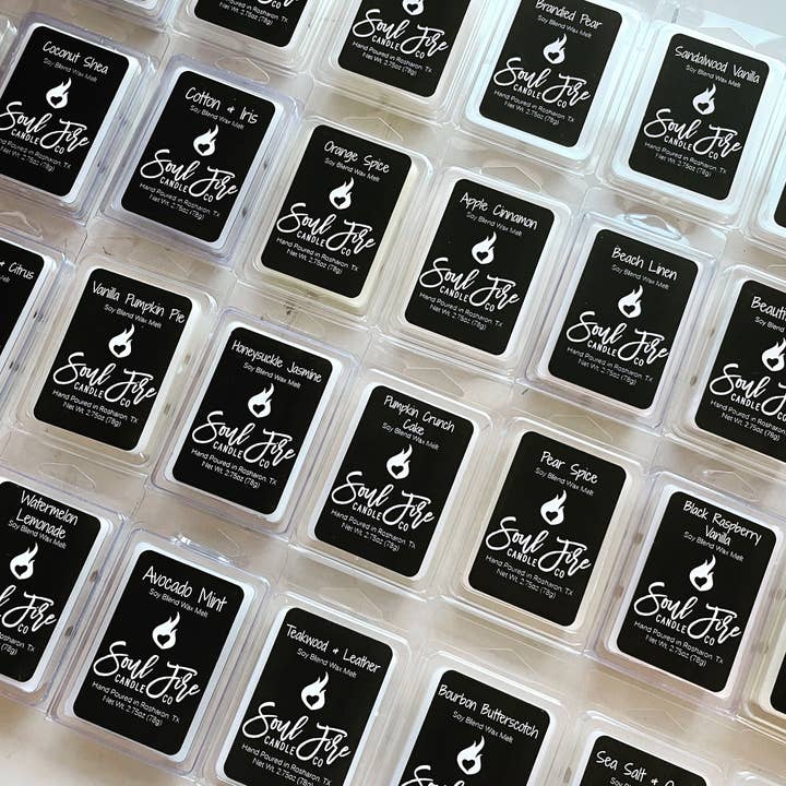 Woodland Snow Wax Melt for wholesale by Soul Fire Candle Company