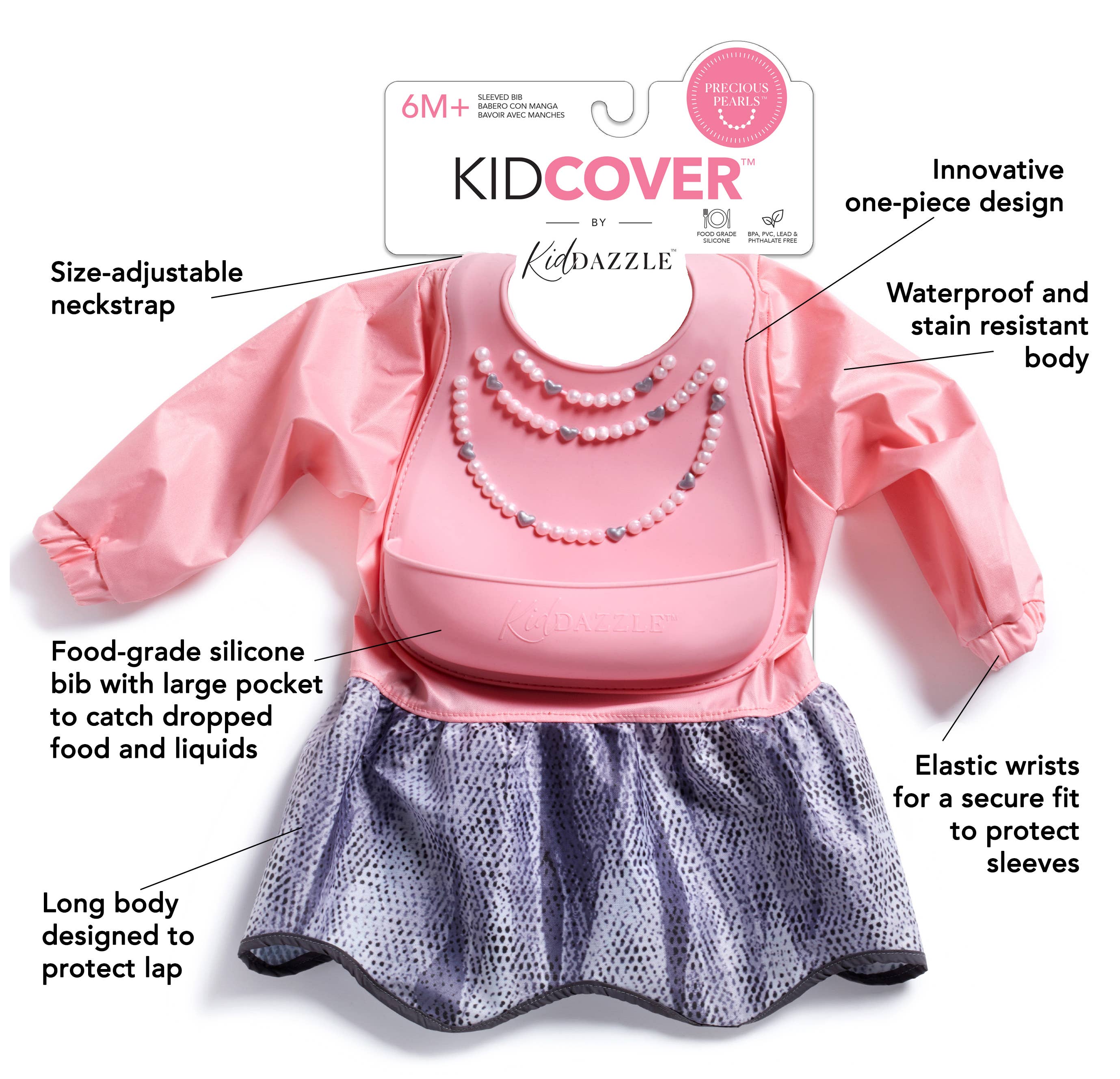 KidDazzle - Wholesale Bib - Baby - Precious Pearls™8