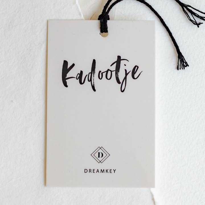 Kadolabel Kadootje pour la vente par Dreamkey Design