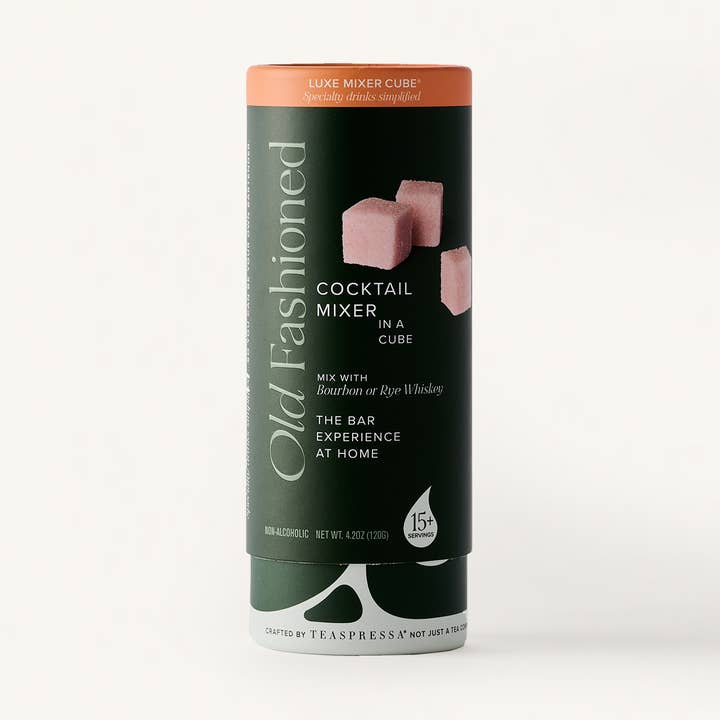 Old Fashioned Cocktail Mixer | Tallboy Wholesale for wholesale by TEASPRESSA | LUXE Mixer Cube