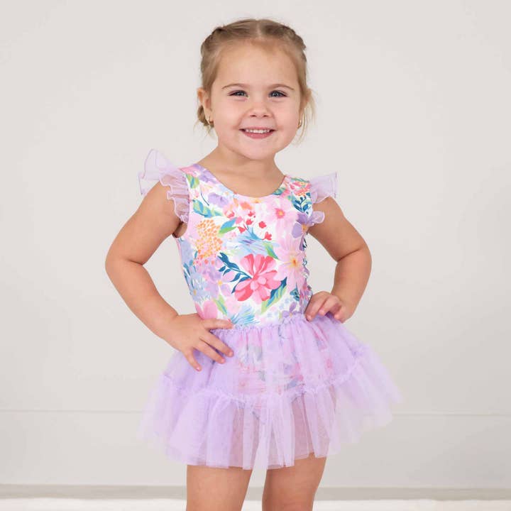 Ruffle Skirt Leotard | Wildflower Whirl for wholesale by Caden Lane
