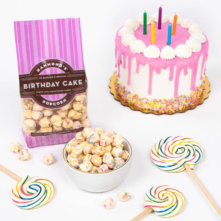 Hammond's Candies - Wholesale Lollipop - Birthday Cake Lollipop , 2oz