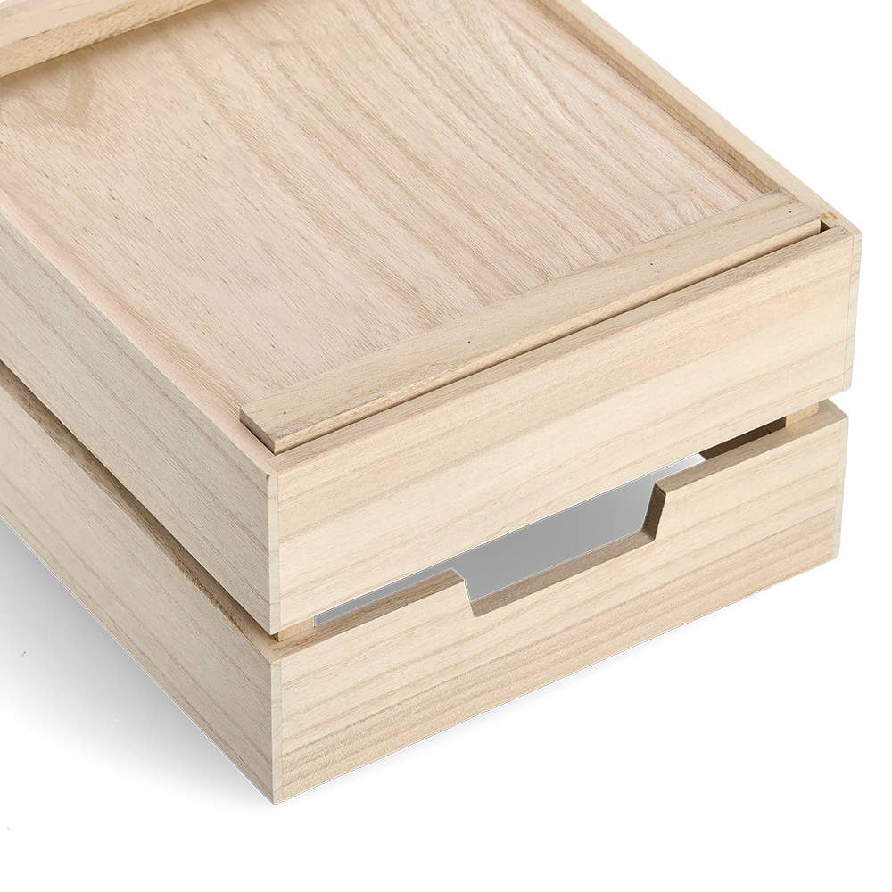 nature Multipurpose box, wood for wholesale on Faire1