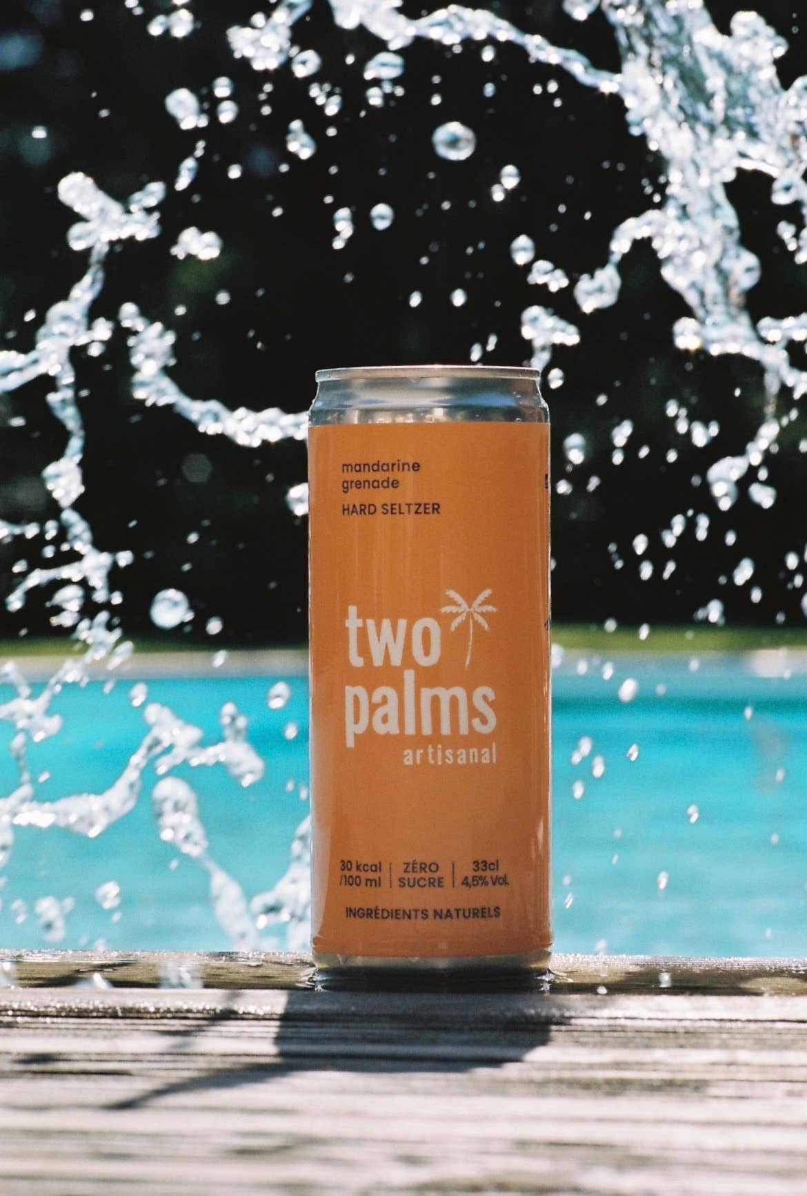 Two Palms Artisanal - Wholesale Pre-Mixed/Ready-Made Alcoholic Drinks - Two Palms Hard Seltzer Mandarin/Pomegranate1