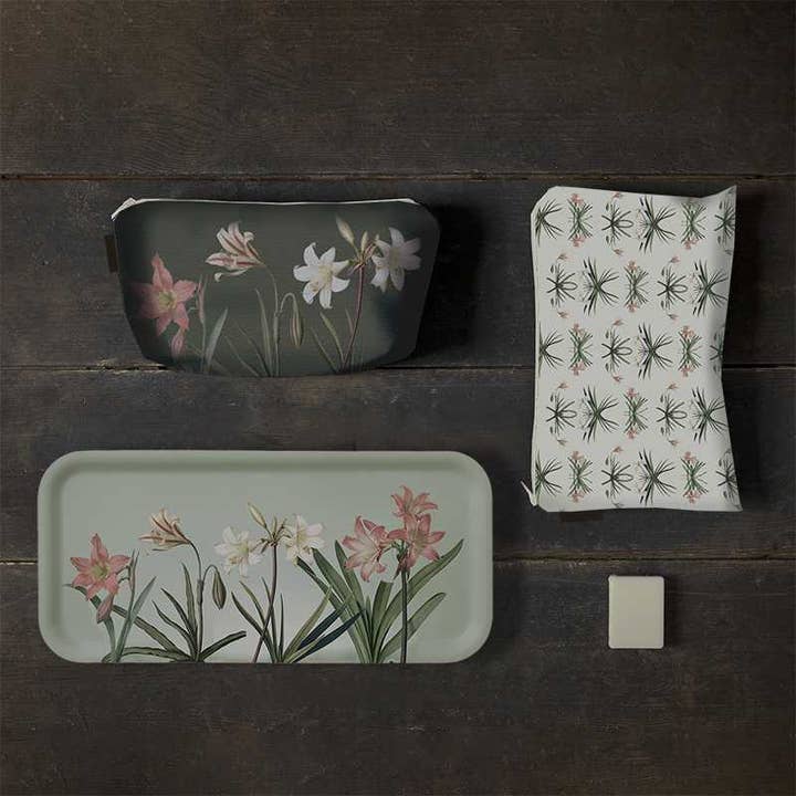 Koustrupco - Wholesale Makeup/Cosmetic Bag - Amaryllis organic cotton cosmetic bag