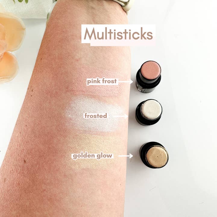 Taylor Made Organics - Vente Blush/fards à joues - Crème Multistick – Bio, Couleur pour les Yeux, Lèvres & Joues10