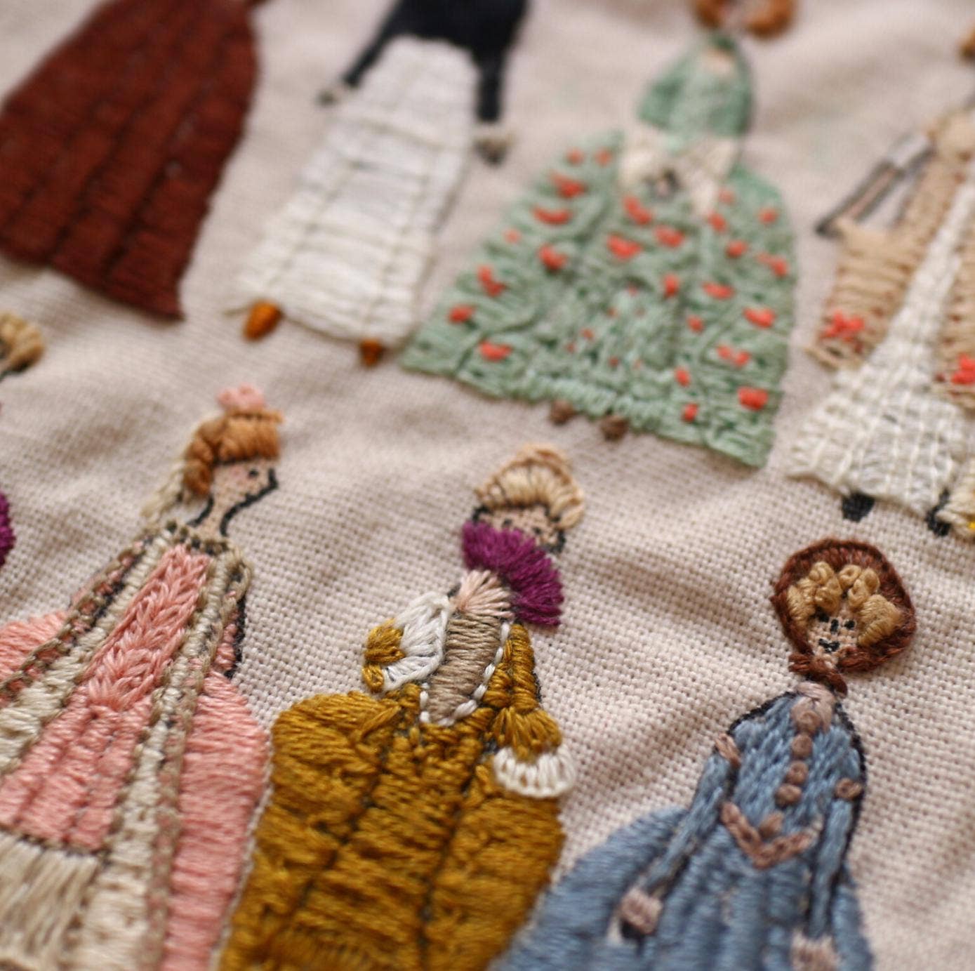 「FUNJI」In Japan – Sacola - Mulher por atacado – Mini Tote Bag de Bordado para Senhoras | Presente de Costura DIY Japonês3