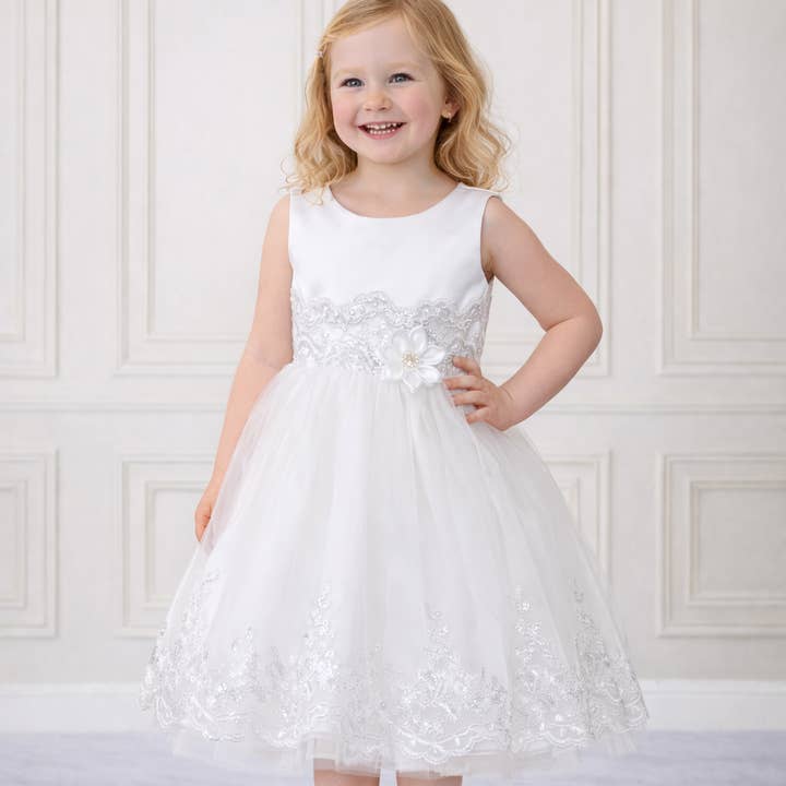 Beautiful flower girl dress, first communion, toddler dress for wholesale by Bajabella