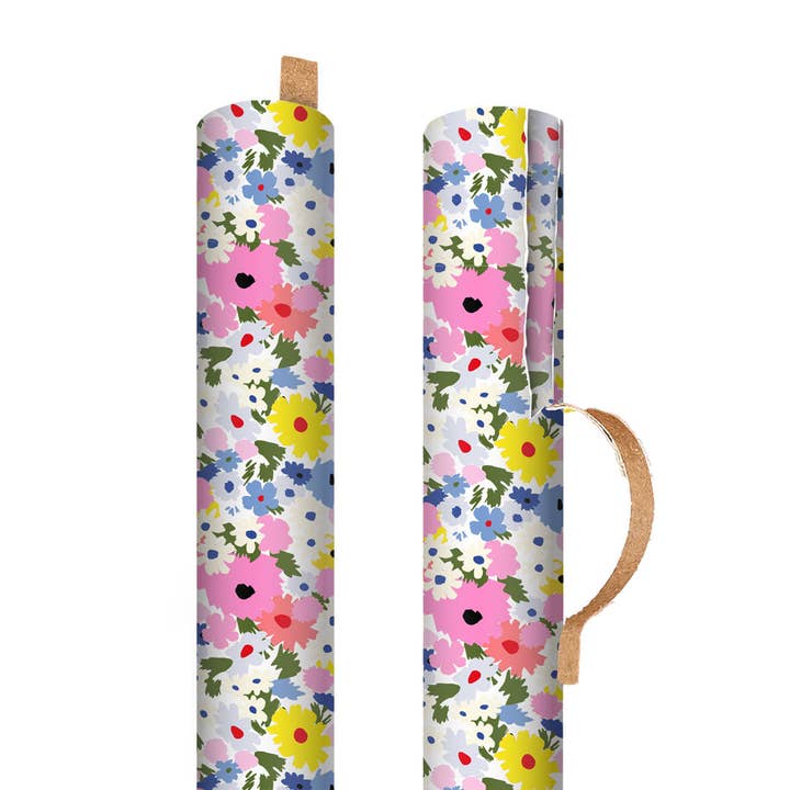 Floral Repeat Roll Wrap (12402) for wholesale by Ohh Deer UK + EU