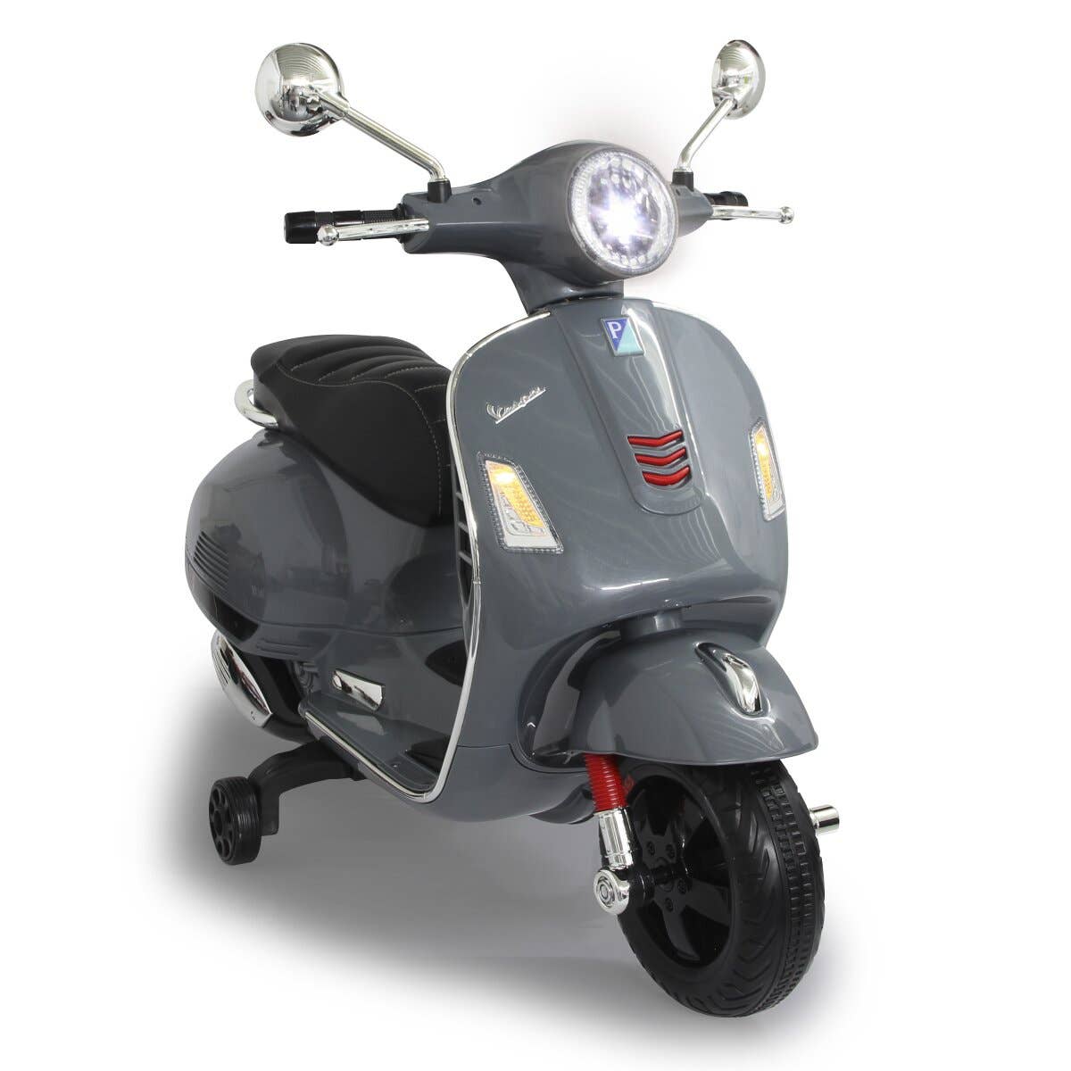 mhw24 - Wholesale Bike/Scooter - Kids - Ride-on Vespa GTS 125 grey 12V4