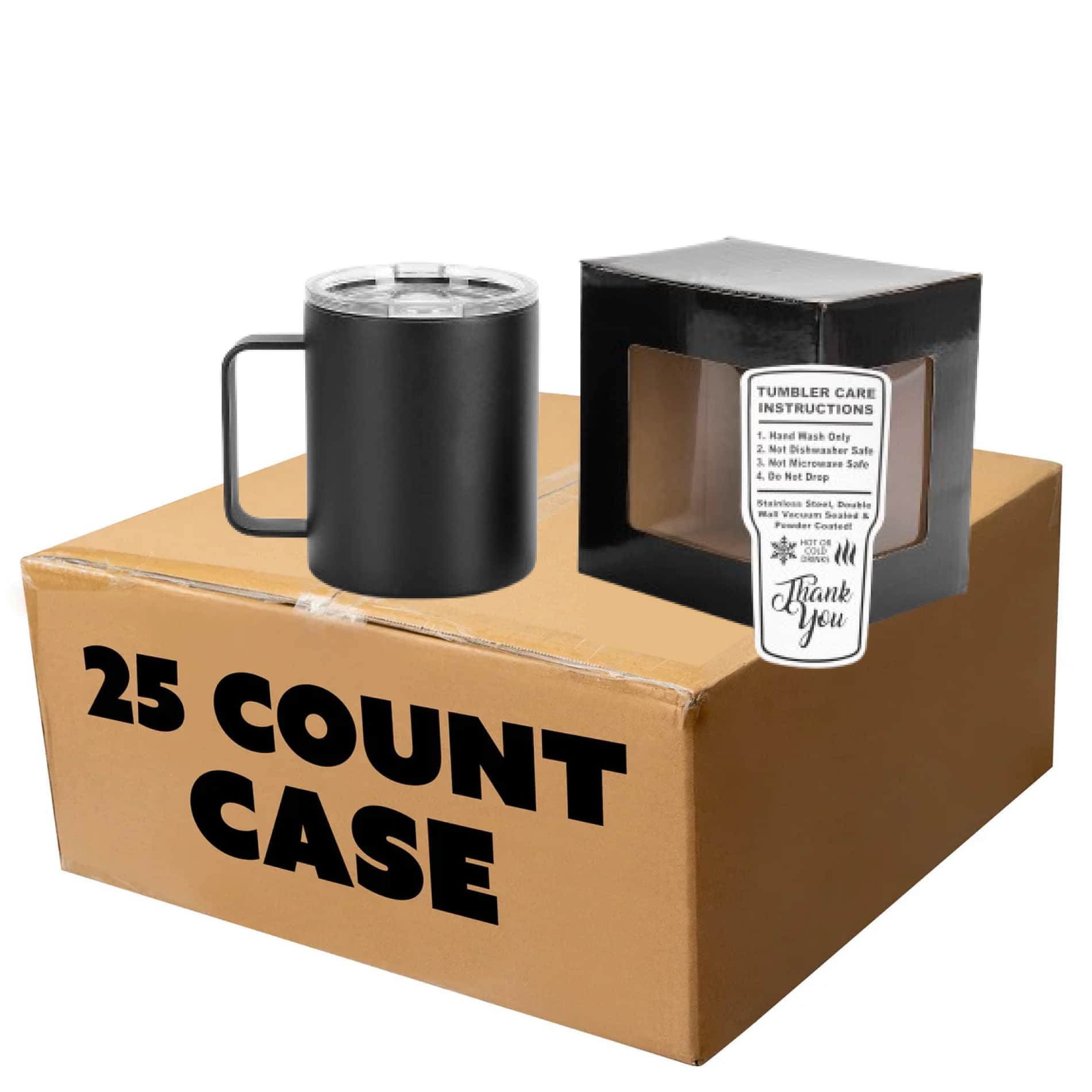 MakerFlo – copos e garrafas térmicas por atacado – Caneca Camper com Revestimento em Pó 12 oz para Gravação a Laser MakerFlo1