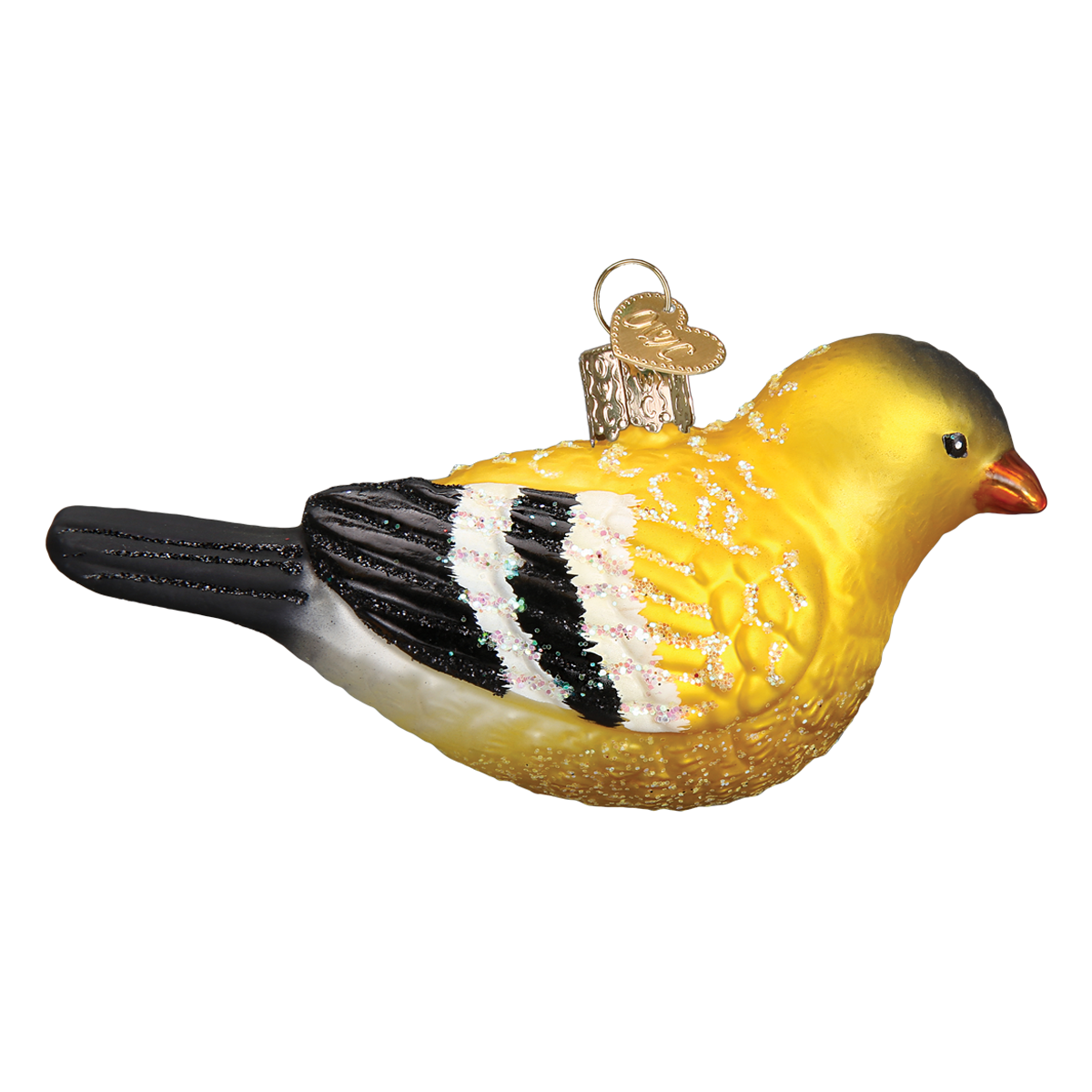 Old World Christmas - Wholesale Ornament - American Goldfinch Ornament2