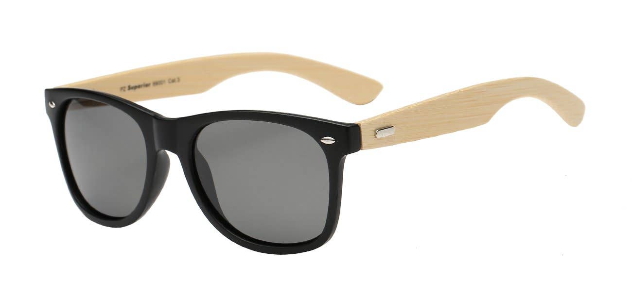 Luna Sunglasses - Vendita all'ingrosso Occhiali da sole - Unisex - Occhiali da sole unisex in bambù con lenti polarizzate6