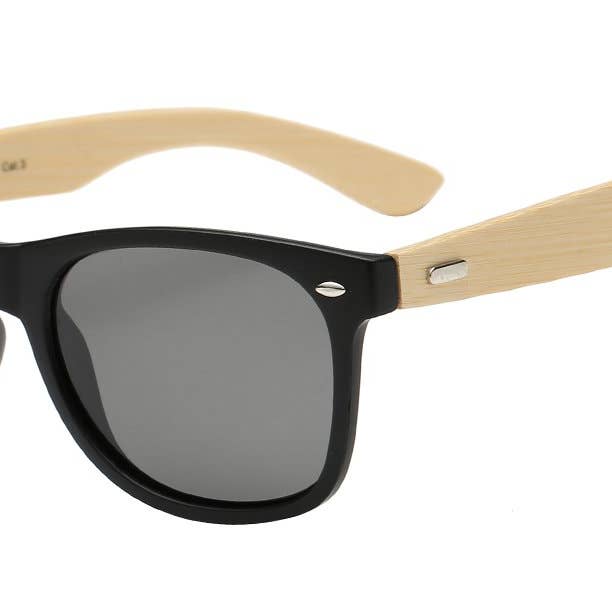 Luna Sunglasses - Vendita all'ingrosso Occhiali da sole - Unisex - Occhiali da sole unisex in bambù con lenti polarizzate6
