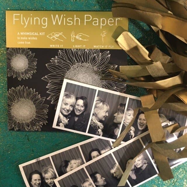 FLYING WISH PAPER ® - Vendita all'ingrosso Kit per lavoretti fai da te - GIRASOLI / Mini / 15 WISH PAPER™ / Kit Regalo Gioia Radiante4