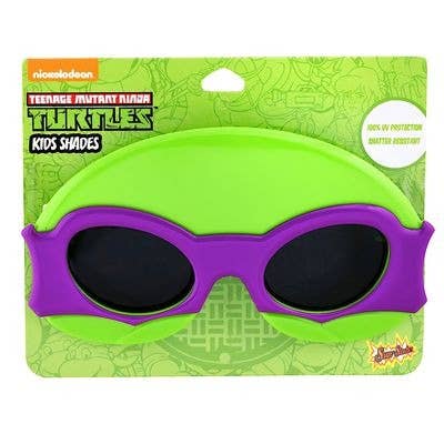 H2W dba Sun-Staches - Wholesale Sunglasses - Kids - Officially Licensed Ninja Turtle Lil' Characters Purple Band