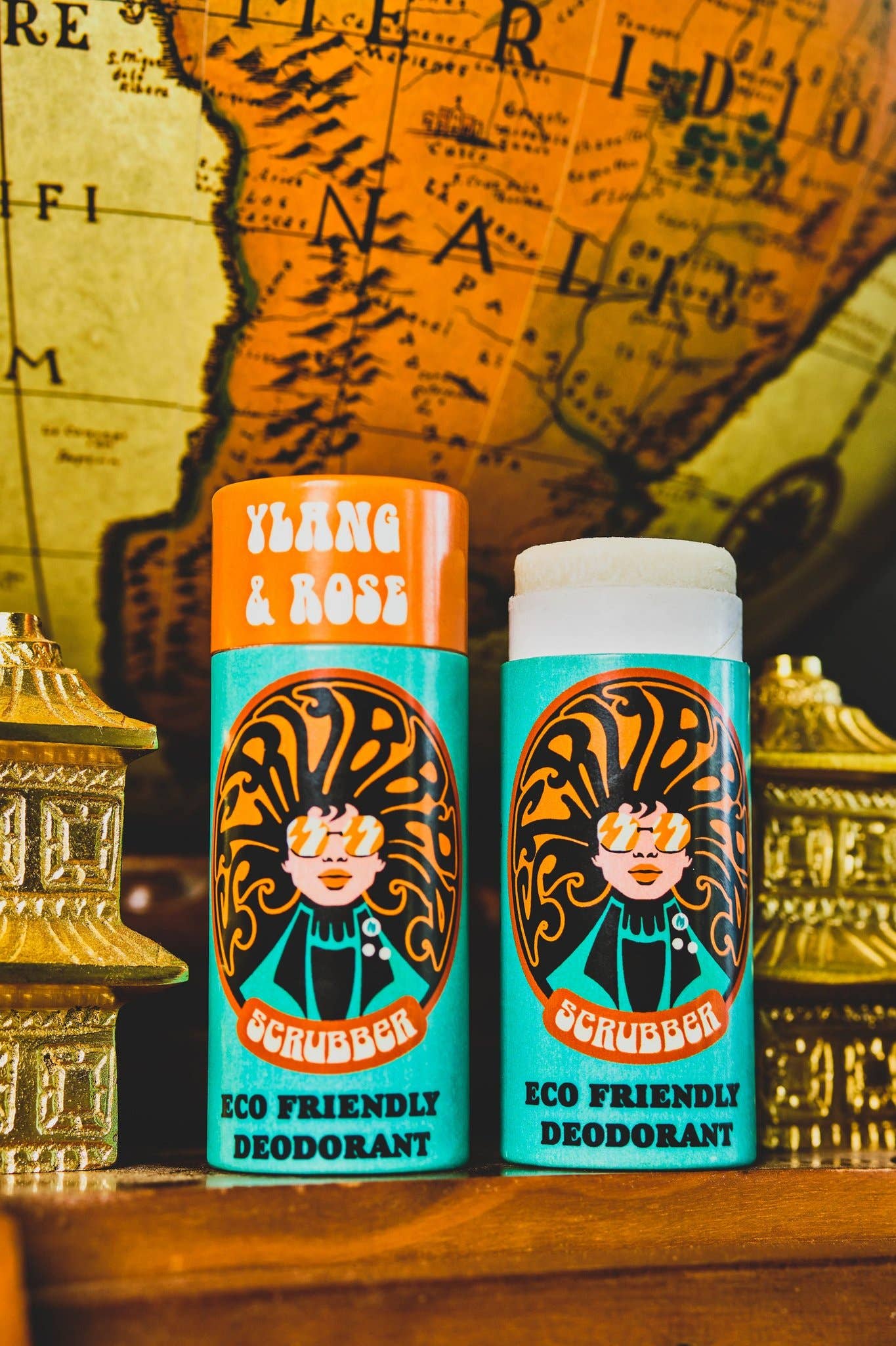 Scrubber – wholesale Deodorant – Unisex – Ylang & Rose Normal2