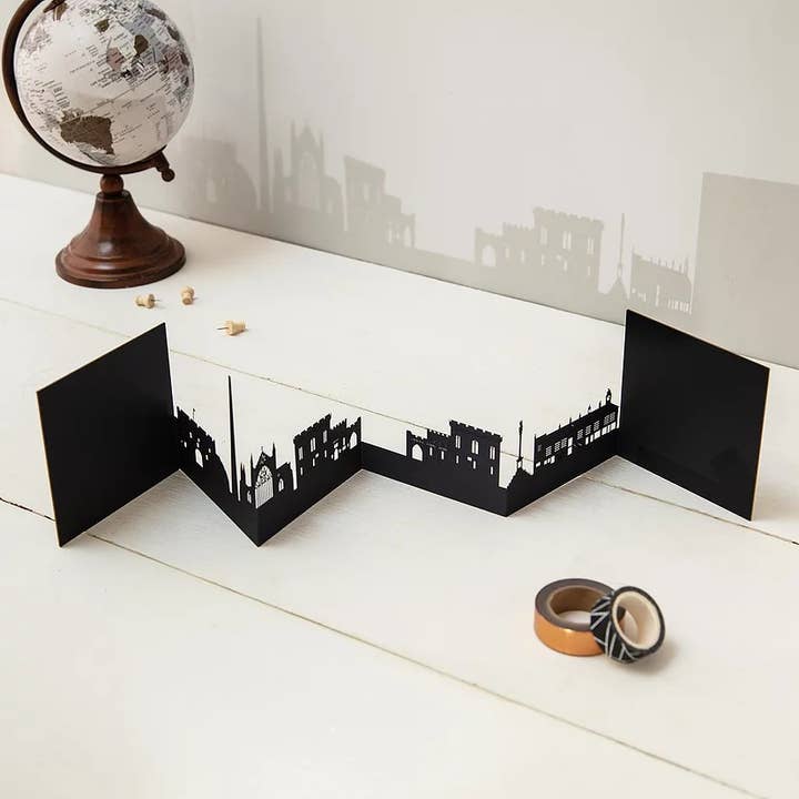 Carlisle 3D Papercut Cards for wholesale by Snapdragon Designs