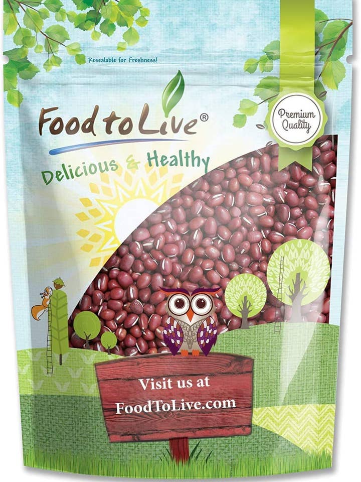 Adzuki Beans – Raw Red Mung Beans, Vegan, Kosher, Bulk for wholesale by Food To Live